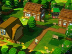 New HD-2D Littleroot Town Preview